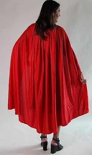 Making Believe Adult Knit 48" Superhero Cape - Red #TOP1