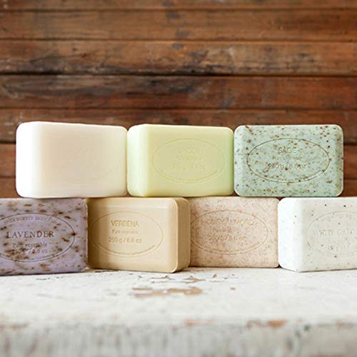 Pre De Provence 612082761870 Artisanal Soap Bar, Enriched With Organic Shea Butter, Natural French Skincare, Quad Milled For Rich Smooth Lather, Rose Petal thumb #12