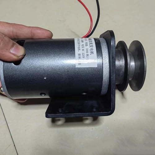 550W Mini DC Generator, 36V Permanent Magnet Motor, DIY Pulley Type, 48V/60V/72V/220V Options, Ideal for Home Projects and Renewable Energy Solutions