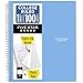 Five Star Spiral Notebook, 1-Subject, 100 College-Ruled Sheets, 11 x 8.5 Inch Sheet Size, Blue (72565)