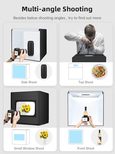 Glendan Light Box Photography, Portable Photo Studio Light