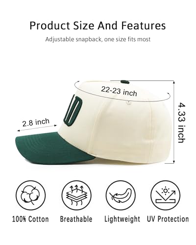 Image of Dad Hats for Men, Vintage Two Tone Hat, New Dad Gifts for Husband, Fathers Day Birthday Gifts from Daughter Son Wife