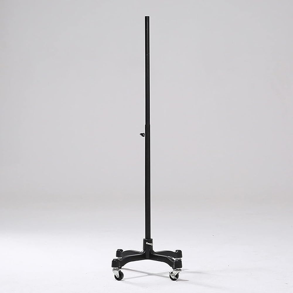 Pied trépied mobile pour mannequin de couture réglable en hauteur avec roulettes