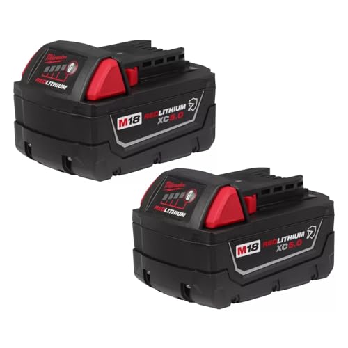 Milwaukee Electric - M18 REDLITHIUM XC HIGH Capacity 5.0 Extended CAPAC