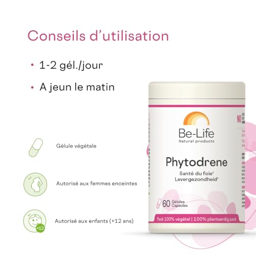 Digestion difficile et foie fatigué la solution naturelle Phytodrene Be-Life