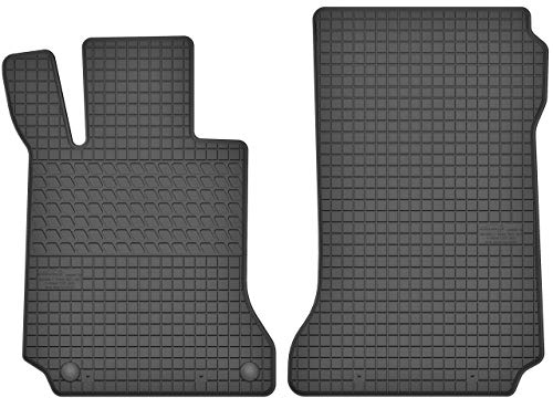 Gummimatten Vorne Gummi Fußmatten Satz für Mercedes-Benz C-Klasse W204 / E-Klasse C207 (2007-2014)...