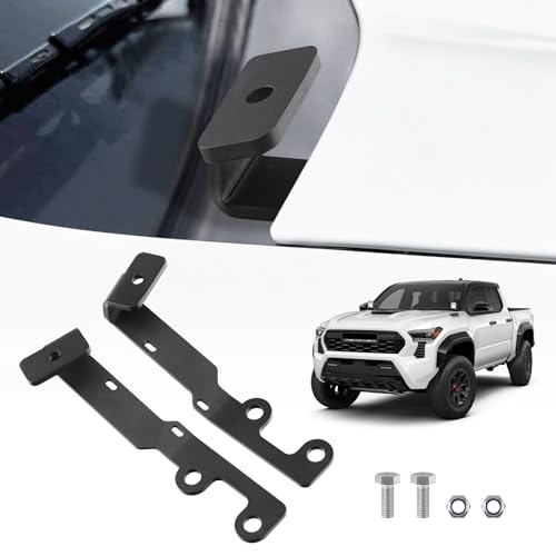 TECHPICCO Ditch Light Bracket for Tacoma 2024-2026/4Runner 2025+/Tundra 2022+ LED Light Mount Brackets Compatible with Toyota Tacoma/4Runner/Tundra Accessories