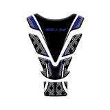 Matériau : autocollant de protection pour réservoir de gazole et de carburant. Fabriqué en résine, doux au toucher et pour Suzuki GSR GSR250 GSR400 GSR600 GSR750.