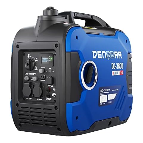 DENQBAR 3800 W Inverter Stromerzeuger Notstromaggregat Stromaggregat Digitaler Generator benzinbetrieben DQ-3800 Cover