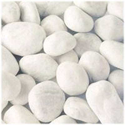 Jawoll 25 kg Weißer Marmorkies 1525 mm Körnung Zierkies Gartenkies
