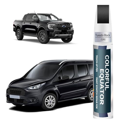 Image of UH Tuxedo Black Touch Up Paint for Ford, Car Paint Pen Scratch Repair Two-In-One Touch Up Paint, Premium Car Scratch Remover for Deep Scratches