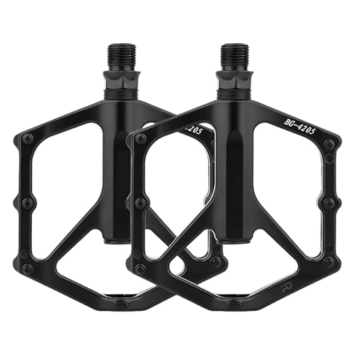 Pédales de VTT en alliage d'aluminium design creux et finition supérieure