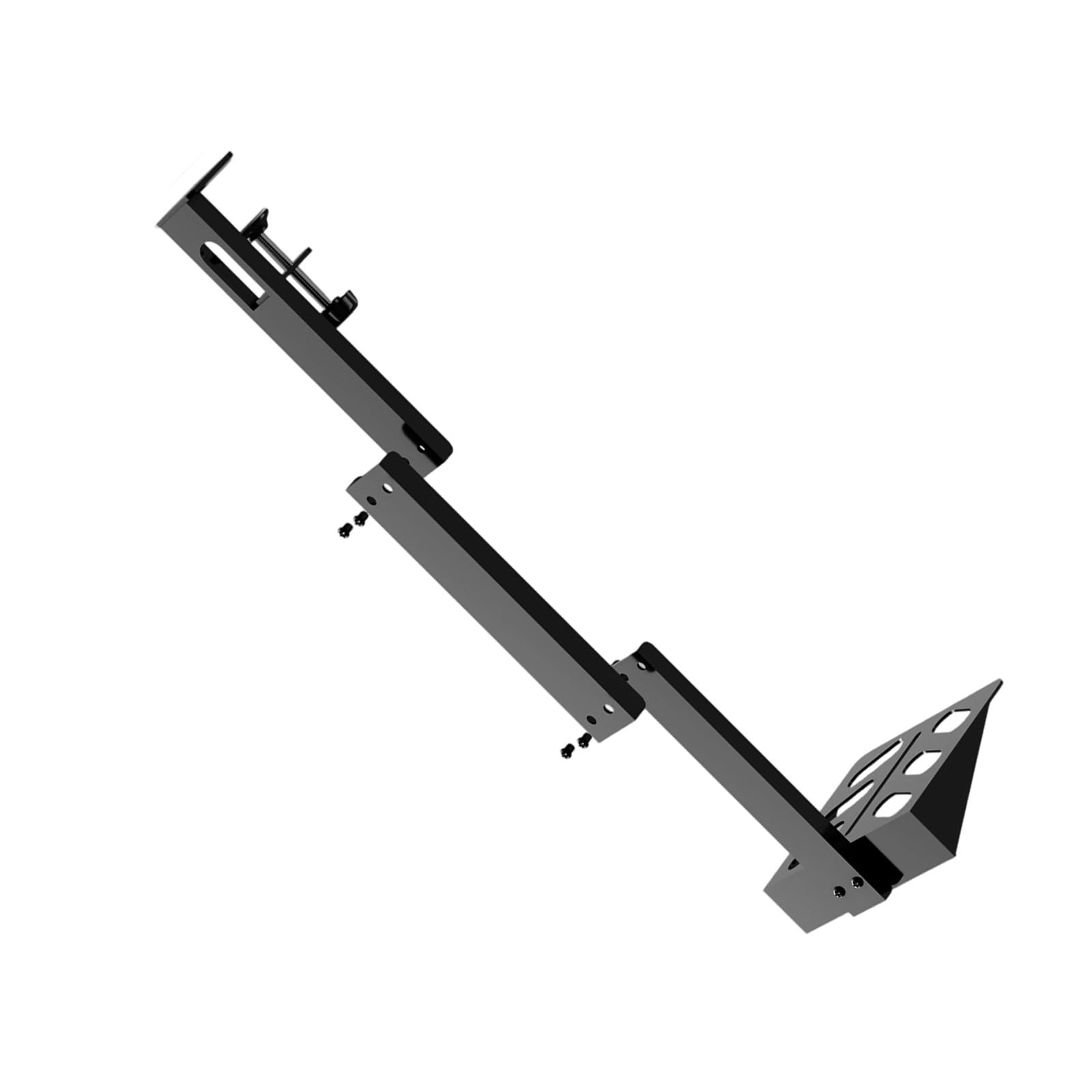 Hsioluted Multicolor Space Saving Under Desk Gaming Consoles Holder Tool Easy Clamp Metal Vertical Mount Simple Installation For P5