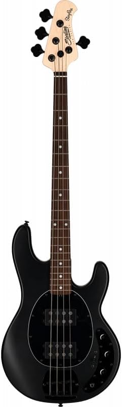 Sterling By Music Man StingRay RAY4HH Bass Guitar - Stealth Black