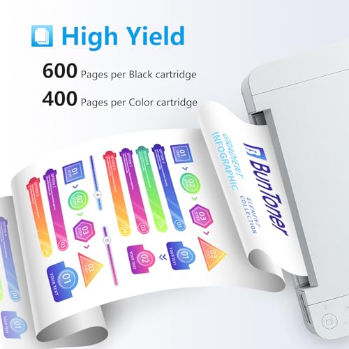 BunToner Kompatibel für Epson 604XL Patronen für Epson XP 3200 Druckerpatronen für XP 2205 XP 4200 XP 3205 XP 4205 Workforce WF-2910 WF-2930 WF-2935 WF-2950 (16er-Pack)