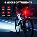 Vastfire 17 LED Bike Lights 5000 Lumen, Super Bright Bicycle Light for Night Riding, USB Rechargeable Bike Headlight and Taillight, Waterproof Wide Beam Bike Front Light with Digital Power Display