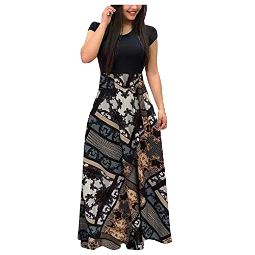 Vestido Largo Vestidos De Novia Vestidos De Noche Graduacion Vestidos para Madrinas De Boda Women Dresses Negro XL