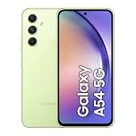 Samsung Galaxy A54 5G Mobile Phone 6.4 Inch Infinity-O FHD+ screen 256GB Light Green 3 Year Extended Manufacturer Warranty (UK Version)