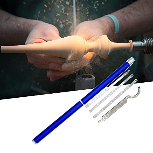 Carbide Wood Lathe Tools, Woodturning Tools Wood Lathe Turning Tool Set, With Round/Square/Diamond Insert And Interchangeable Aluminum Alloy Grip Handle #TOP7