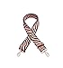 Purse Strap Replacement Guitar Style Multicolor Canvas Crossbody Strap for Handbags (23#)