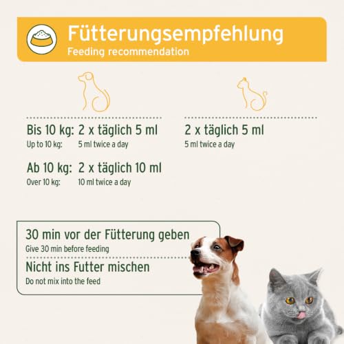 AniForte Amerikanische Ulmenrinde Pulver für Hunde & Katzen 100g - bei Sodbrennen, Magensäure, Durchfall & Erbrechen, für Magenschutz, Darmflora & sanfte Darmkur, Slippery Elm Bark