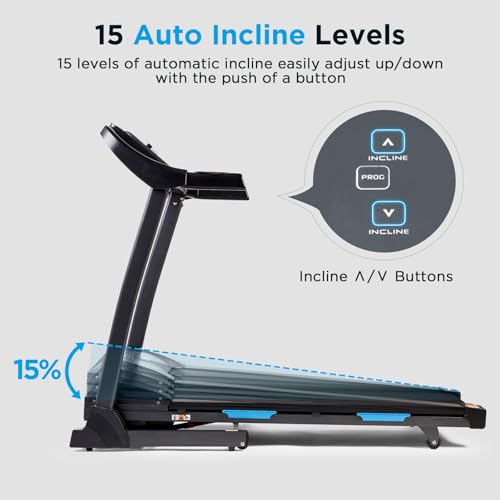 Image of JLL Folding Treadmill & Walking Pad, Under Desk Running Machine for Home Office, Smart App, Auto /Manual Incline, Shock Absorption, Compact Space-Saving Design