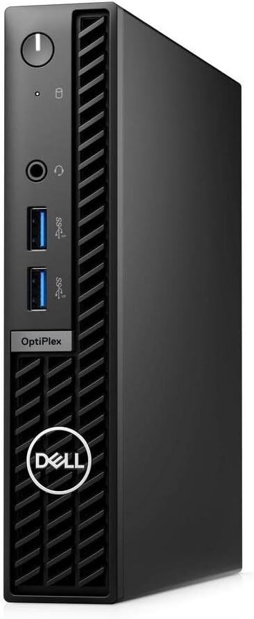 OptiPlex 7000 7010 Desktop Computer - Intel Core i7 13th Gen i7-13700T Hexadeca-core (16 Core) 1.40 GHz - 16 GB RAM DDR4 SDRAM - 256 GB M.2 PCI Express NVMe SSD - Micro PC,Black