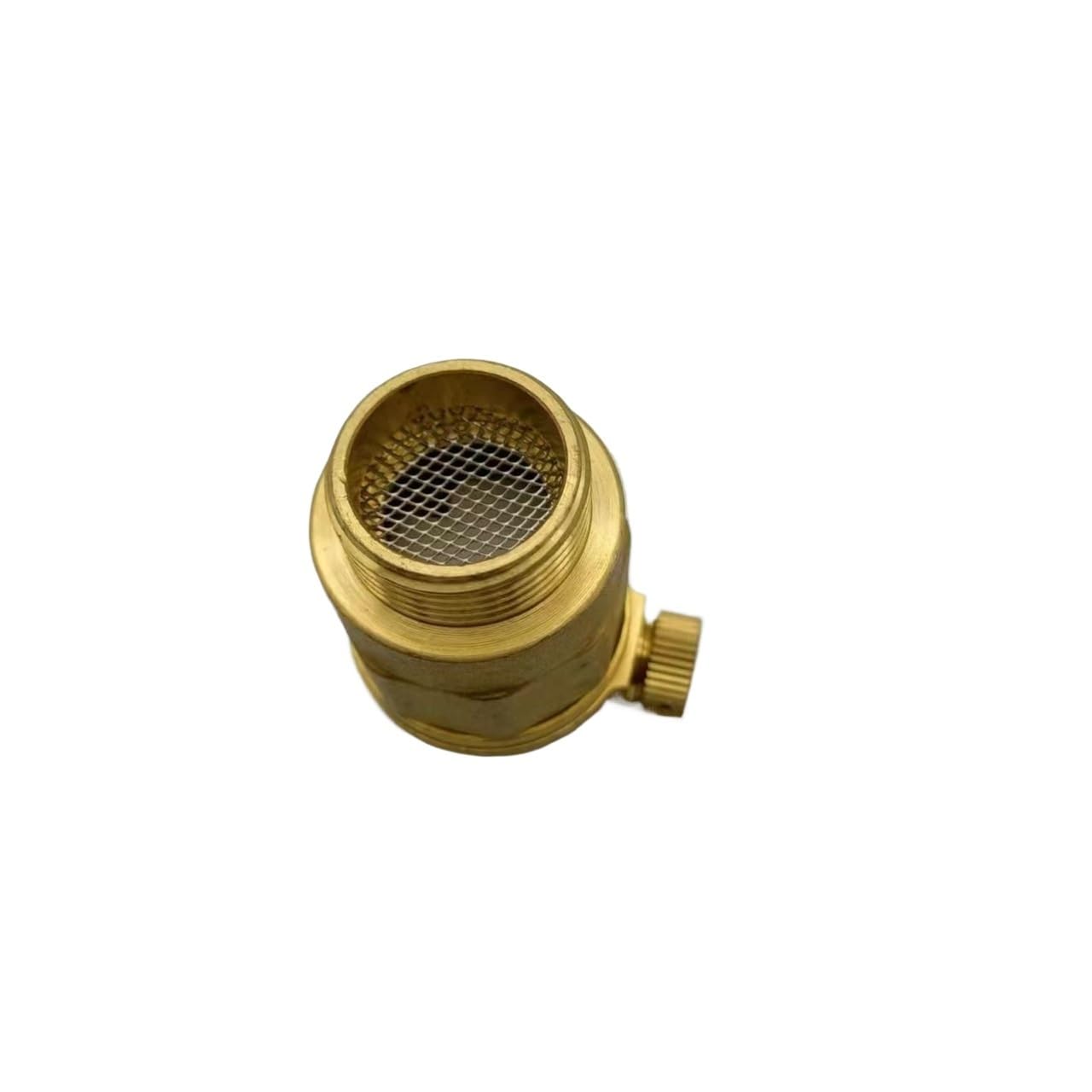 Valvola di sfiato del gas a porta piatta in ottone, rilascio verticale del gas per sistemi di riscaldamento dell'acqua e pavimento - 0,5", 0,75", 1" (DN25)