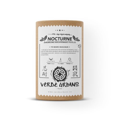 NOCTURNE | DARJEELING DESCAFEINADO PREMIUM | Té negro | 60 g.
