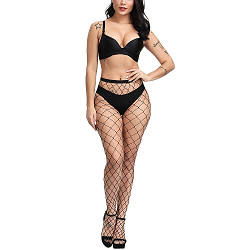 Fishnet Stockings for Women Fishnet Tights Sexy High Waist Pantyhose4