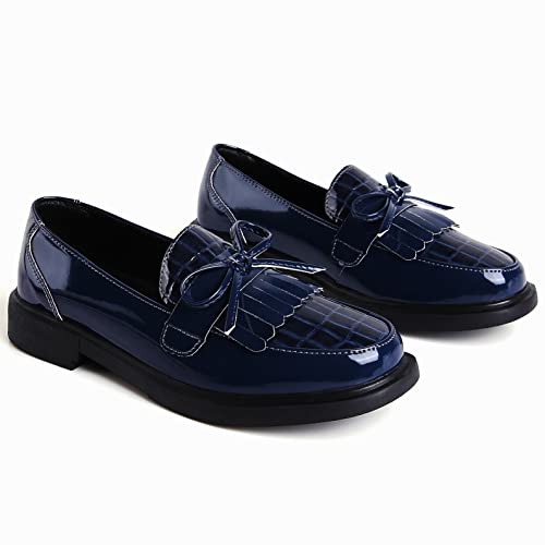 Image of VOCNTVY Loafers for Women Slip On Comfort Business Work Shoes
