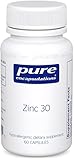 Pure Encapsulations - Zinc 30 - Hypoallergenic Supplement for Immune Support* - 60 Capsules