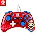 Produktbild PDP Rock Candy verkabelt Gaming Switch Pro Controller - Mario - Rot - Official License Nintendo - OLED / Lite Compatible, Compact, Durable Travel Controller