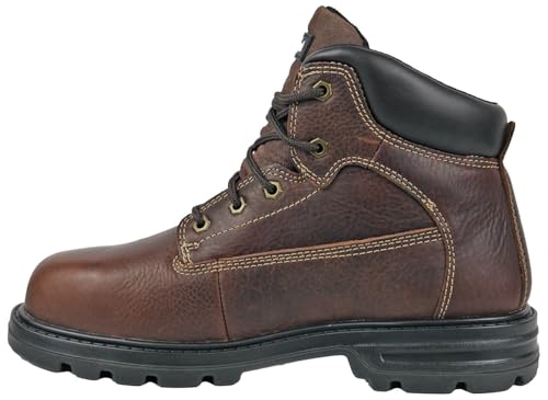 Image of DieHard Men's Charger Fire and Safety Boot, Brown, 6