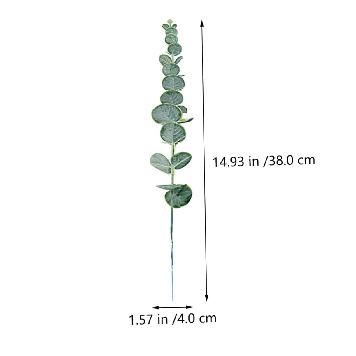 Alipis 2 Set Di Foglie Di Eucalipto Piante Artificiali Decorative Sensazione Di in Qualsiasi Momento Robuste Per Casa Matrimoni Ed Eventi 10 Pezzi * 2