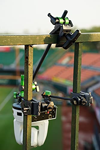 Image of 9.Solutions Python Clamp with Grip Joint, Unique Grip Head that Fastens onto Rods Ranging in Diameter from 1 /4 inch to 5 /8 inch, Max Load: 44lbs, 9.VP5081C