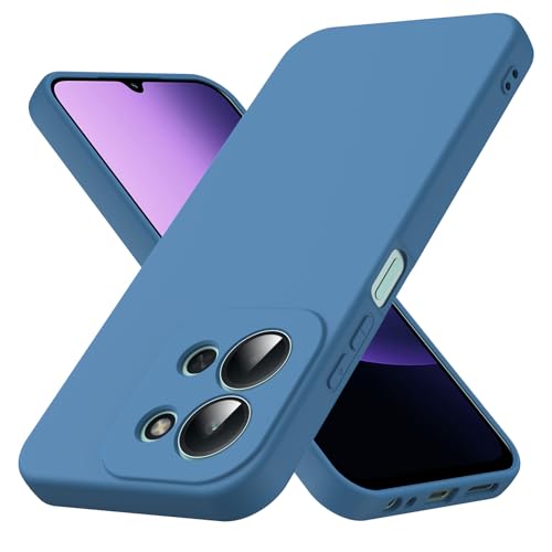Byvuwiay Funda para Xiaomi Redmi 15C 5G / Xiaomi Poco C85 4G, Carcasa de Silicona Líquida, Ultra Protectora Antichoque Case para Xiaomi Redmi 15C - Azul