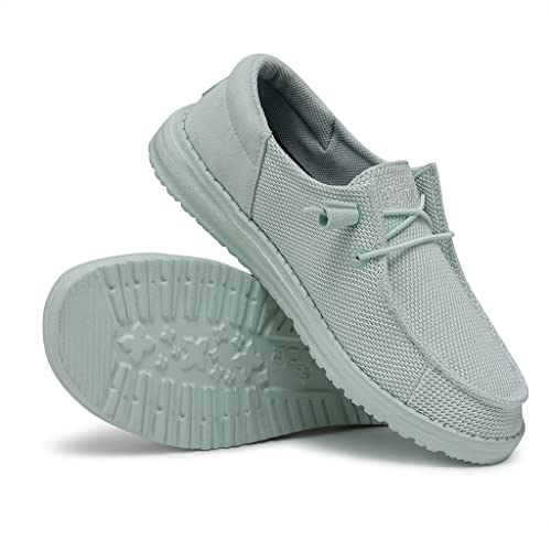 Image of HEYDUDE Women's Wendy Funk Mono Slip On Shoe | Stretch Knit Upper, Cushioned Foam Insole, Ultralight Casual Loafer