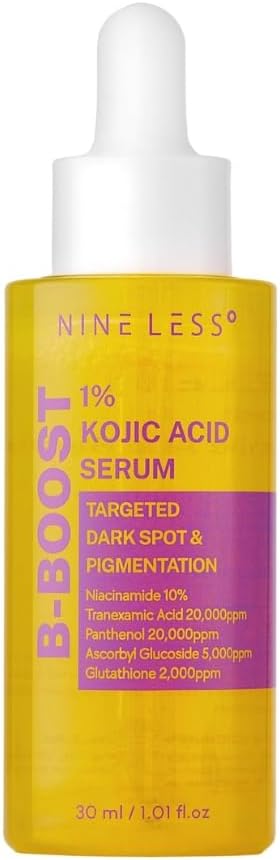 Nineless B-Boost 1% Kojic Acid Serum 30ml, For Dark spots and Pigmentation
