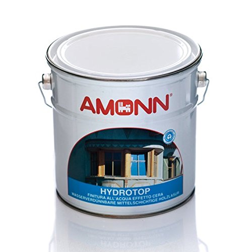 Vernice Finitura effetto cera ad acqua Amonn Hydrotop incolore - 2,50 l