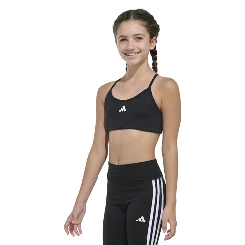 adidas Girls' Padded Y Back Sports Bra4