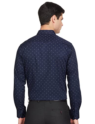 Image of Diverse Men's Cotton Printed Full Sleeve Regular Formal Shirt