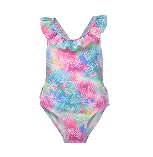 Image of Flap Happy Baby Girls' UPF 50+ Mindy Crossback Swimsuit