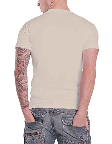 T-shirt Peaky Blinders imprimé logo vintage couleur naturelle coupe homme ajustée - 2