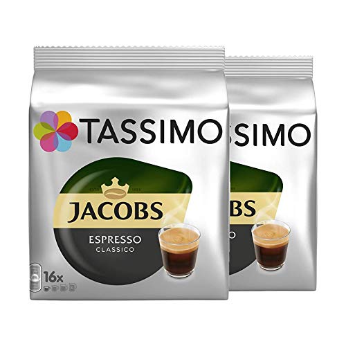 Tassimo Jacobs "Expresso" X Lot de 2 cosses (32)