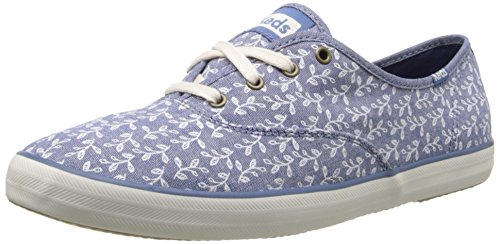 Keds Women's Champion Botanical-Leaves Fashion Sneaker