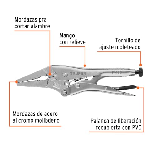 Pinzas de presión de punta 3 Imagen adicional
