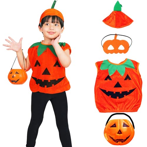 Image of Sarvda Velvet Halloween Costumes For Girls And Boys | Accessories Included | Halloween Fancy Dress For 2 3 4 5 6 7 8 9 10 Year Kids Adult, Multicolor