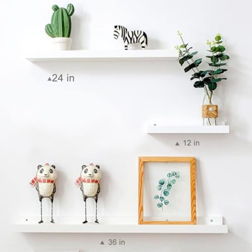 Recogwood Floating Shelves Natural Wood 40cm - Image 4