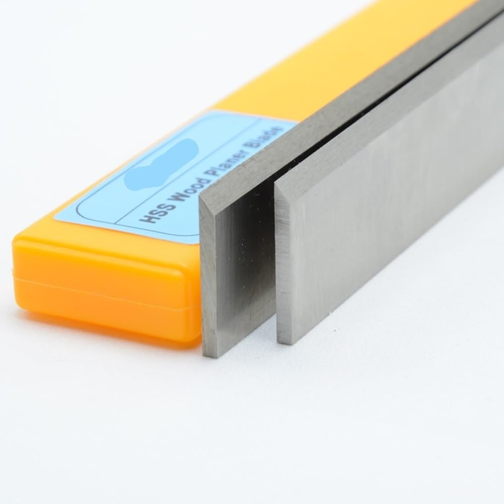 JWOO 2 pz Lame for pialla HSS 300x30x3mm Set Coltelli for Jointer Spessore riaffilabile Accessori for Utensili elettrici for la Lavorazione del Legno